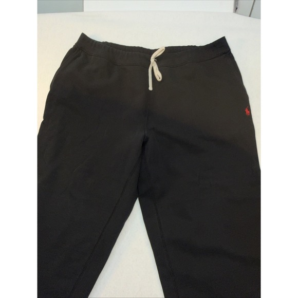 Polo Ralph Lauren Sweatpants Joggers Mens 3XB Big Tall Black Drawstring Preppy - Picture 3 of 14
